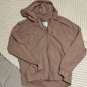 aeropostale size xs jacket! mauve purpley color so cute and comfy!!!